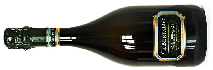 KANONBRA SEKSER: Dagens beste prosecco, Ca'Bertaldo Prosecco di Valdobbiadene. Foto: OLE C.H. THOMASSEN