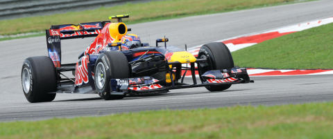 Webber lynrask p� trening