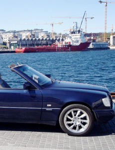 Plutselig var denne Mercedesen s�kk vekk