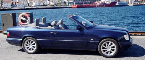 Plutselig var denne Mercedesen s�kk vekk