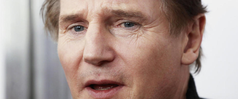 Liam Neeson klippet bort