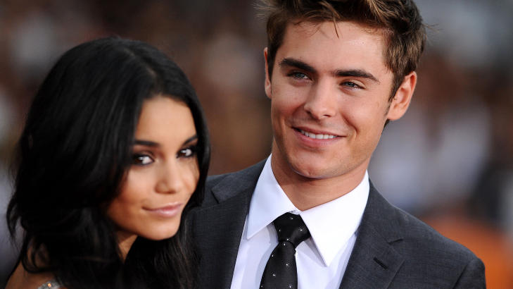 VAR DR�MMEPAR: Vanessa Hudgens og Zac Efron var kj�rester fra 2007 til 2010, etter at de m�tte hverandre under innspillingen av Disneys �High School Musical�. Foto: Stella Pictures