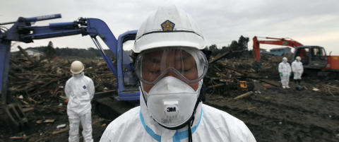 Fukushima p� samme niv� som Tsjernobyl