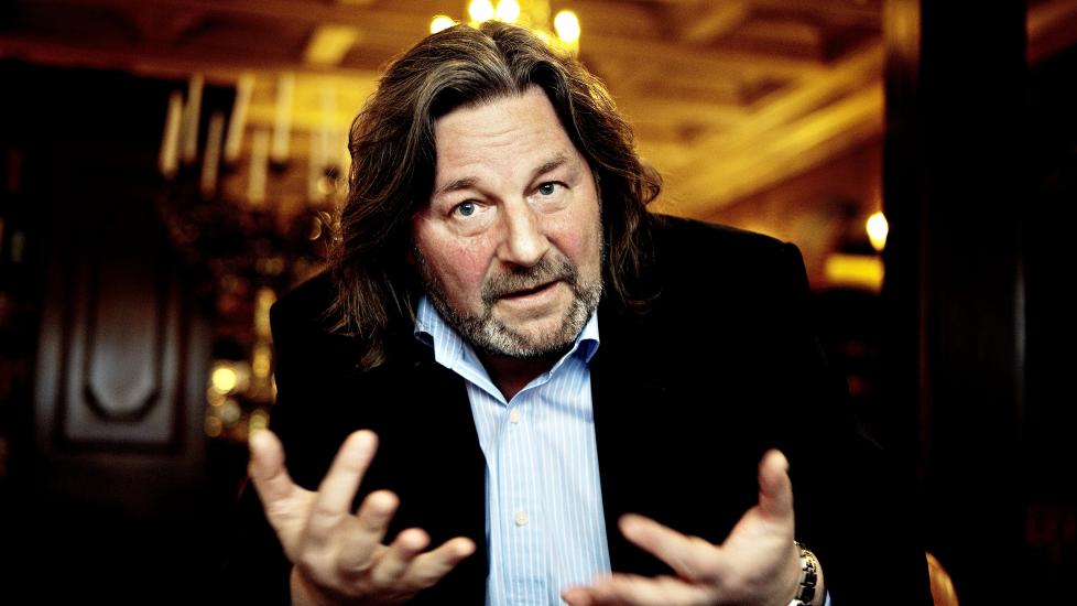 VALGTE KRIMROMAN: Den danske journalisten og forfatteren Jens H�vsgaard mener krimroman er den beste plattformen for � drive samfunnskritisk journalistikk i dag. Foto: LARS EIVIND BONES