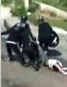 Her går sikkerhets- politiet til angrep