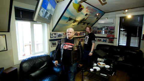 If�lge Kripos er Hells Angels et kriminelt nettverk, selv benekter de dette.  Foto: Bj�rn Langsem / Dagbladet.