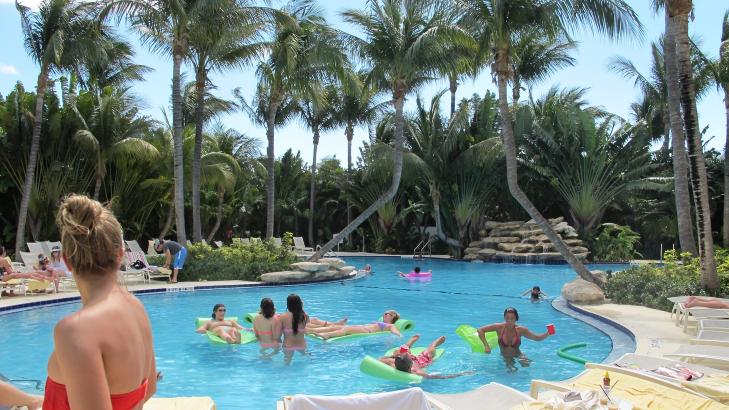 HYGGELIG BASSENGOMR�DE: Her f�r du det du trenger.