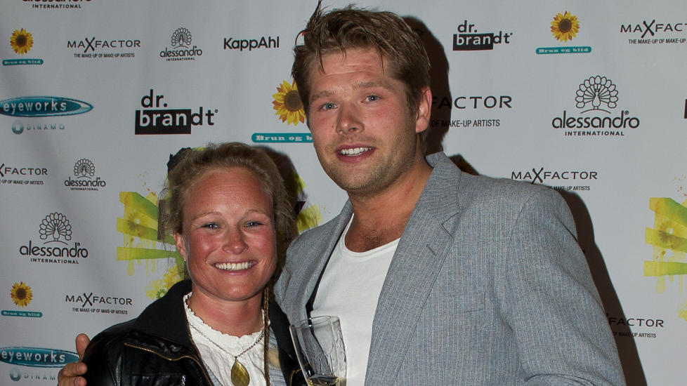 FORHOLDET TOK SLUTT: De hete f�lelsene mellom Kristin og Kim Sondre kj�lnet da de kom tilbake til virkelighetens verden. Foto: Glenn Svendsen/STELLA PICTURES