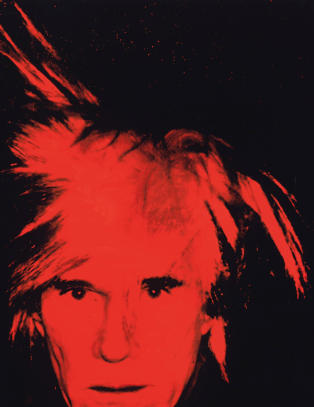 Siste Warhol-selvportrett under hammeren