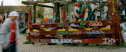 Beboere har blokkert alle innganger til Christiania