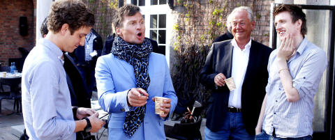 Stordalen m�tte       twittervennene