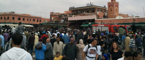 Elleve utlendinger drept i kaf�-eksplosjon i Marrakech