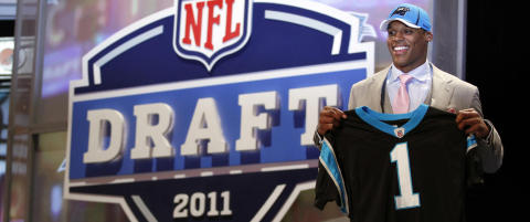 Cam Newton ble f�rste valg i NFL-draften