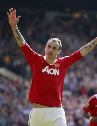 Berbatov har trent hele uka