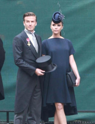 - Trodde Beckhams at de skulle i en begravelse?