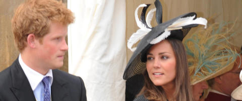 Sensurerte Harrys spøk om Kate