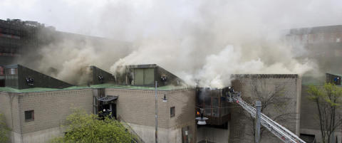 Storbrann i Stockholm
