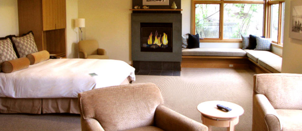 1. PLASS: Vinnerhotellet Cedarbrook Lodge i Seattle, USA, har tre og en halv stjerne. Foto: EXPEDIA