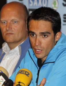 Norsk landslagssjef mener svakt Saxo Bank kan �delegge for Contador