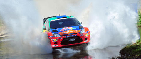 Henning Solberg dropper Rally Argentina