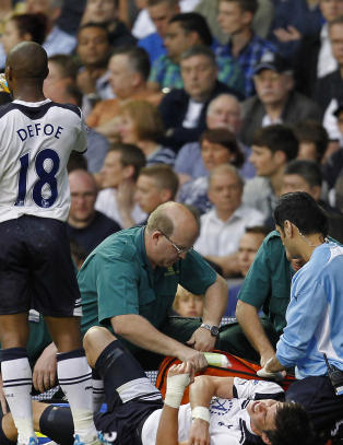 Bale brakk trolig benet mot Blackpool