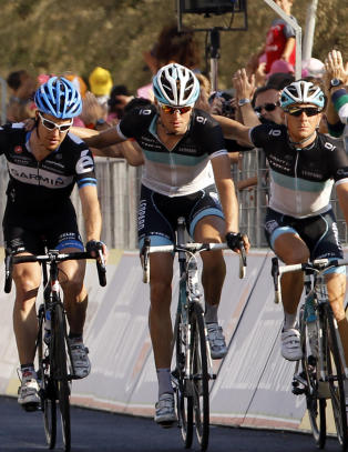 Farrar hedret Weylandt sammen med laget