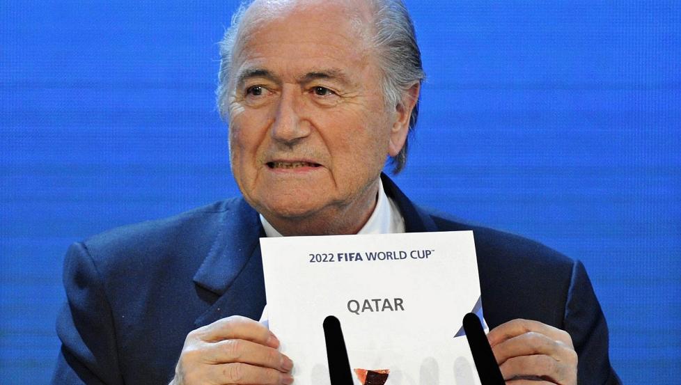 HARDE BESKYLDNINGER: Sepp Blatters FIfa er gjenstand for nye korrupsjonsanklager i forbindelse med VM-tildelingen f�r 2022.Foto: SCANPIX/EPA/WALTER BIERI