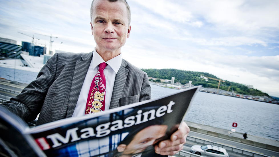 ANKER: Dagbladets redakt�r Lars Helle. Foto: Thomas Rasmus Skaug / Dagbladet