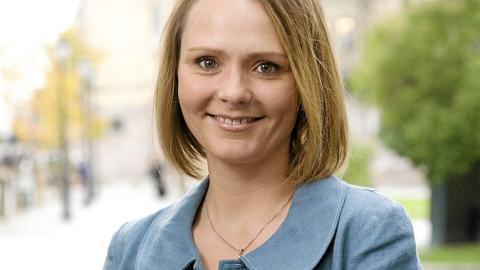 MOT KVOTEN: Linda Hofstad Helleland er stortingsrepresentant fra S�r-Tr�ndelag og familiepolitisk talskvinne for H�yre. Foto:tomas@icu.no
