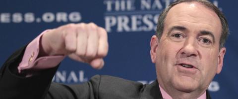 Huckabee dropper presidentvalgkampen