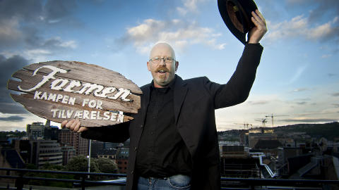 �RETS VINNER: Tommy Rodahl er vinner av �rets �Farmen�. - Jeg er stolt av kona og barna som var hjemme. Jeg var bare der og gjorde jobben min, sier han. Foto: John T. Pedersen/Dagbladet