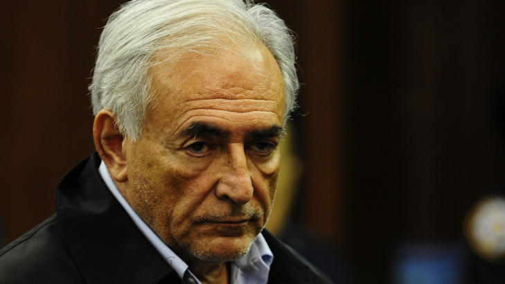 FENGSLET: Dominique Strauss-Kahn. Foto: AFP PHOTO/Emmanuel Dunand/Scanpix