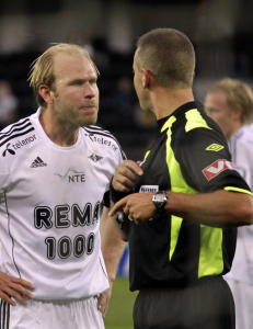 En modig dommer