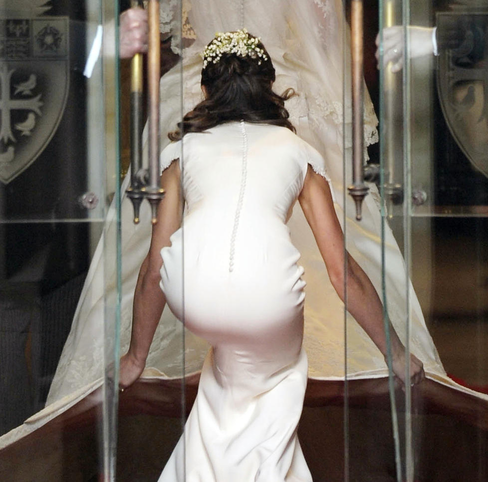 Gjennombrudd: Dette bildet s�rget for at  over 215 000 meldte seg inn i Facebookgruppa Pippa Middleton Ass Appreciation Society.