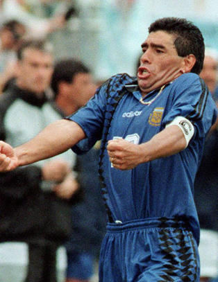 Maradona hevder flere dopet seg p� landslaget