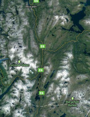 Helikopter har styrtet i Nordland