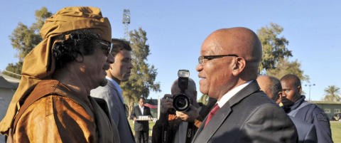 - Zuma reiser til Libya