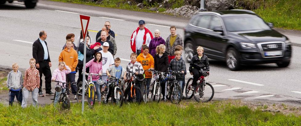 Innr�mmer at de bygger farlig veikryss her