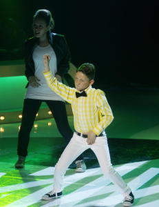 Sammenligner Daniel (10) med Michael Jackson