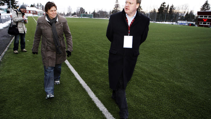 MOTSTAND: Hva NFFs syn ang�r har alle som bryr seg noen dager p� seg til � kreve NFFs totale avstand fra det sittende regimet, skriver Morten P. Foto: H�kon Mosvold Larsen / Scanpix .