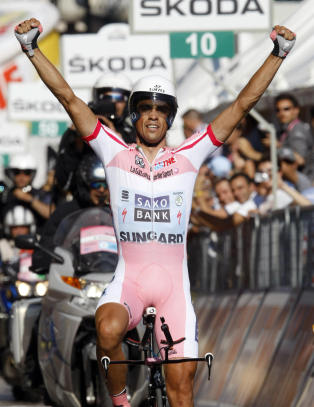 Contador i egen Giro-klasse