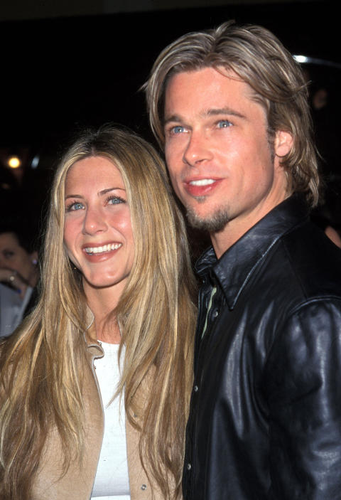 VAR GIFT: Brad Pitt og skuespillerkollega Jennifer Aniston var gift i fem �r, fra 2000 til 2005. Foto: Stella Pictures