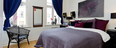 Slik ser det ut i Charlotte Thorstvedts leilighet