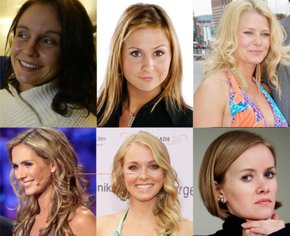 MED I H�YE H�LER: Flere journalister, politikere og PR-r�dgivere er med i det lukkede kvinnenettverket �H�ye h�ler�. �verst fra venstre: Marie Theisen, journalist i VG, Cathrine Fossum,  nyhetsanker i TV2, Liza Stokke, journalist i Dagsrevyen, Eva-Charlotte Stenset r�dgiver i Geelmuyden.Kiese, Henriette Brusgaard, skuespiller og KrFs nestleder, Inger Lise Hansen. Foto: Scanpix.