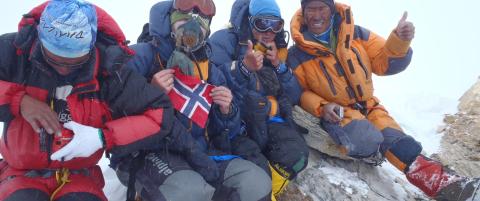 Her hadde ingen nordmenn satt sine f�tter