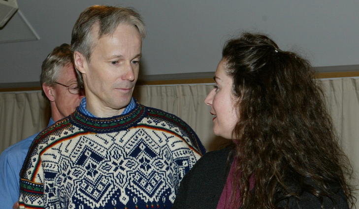 EKTEPARET: Per og Veronica Orderud ble begge d�mt for medvirkning til drap p� Anne Orderud Paust og hennes foreldre Kristian Magnus og Marie Orderud. Her fra ankesaken i 2002. Foto: Hans Arne Vedlog/Dagbladet