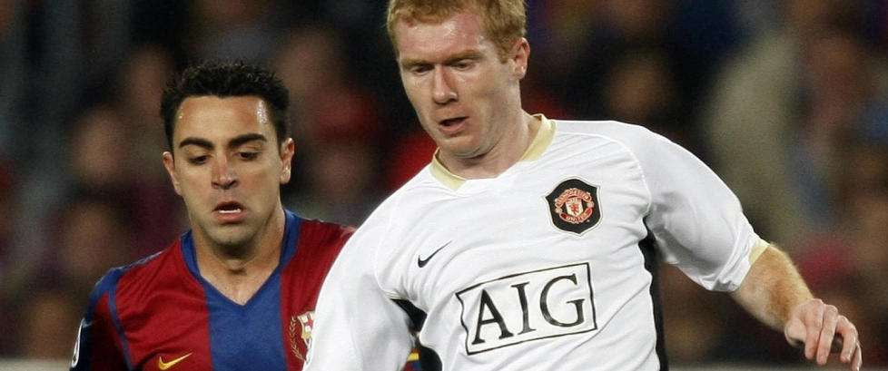 - Bare Xavi eller Iniesta kunne erstattet Scholes