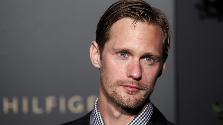 DEN F�RSTEF�DTE: Skuespiller Alexander Skarsgard, best kjent for rollen som vampyren Eric i serien True Blood, er Stellan og My Skarsg�rds f�rstef�dte. Foto: REUTERS/Lucas Jackson/Scanpix