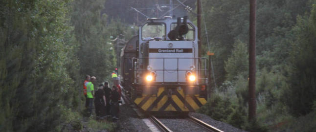 Gutt (16) drept av toget i Øvre Eiker