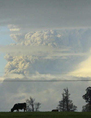 Vulkanutbrudd i Chile